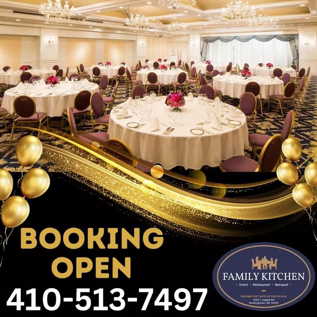 Banquet hall for 100+ guests